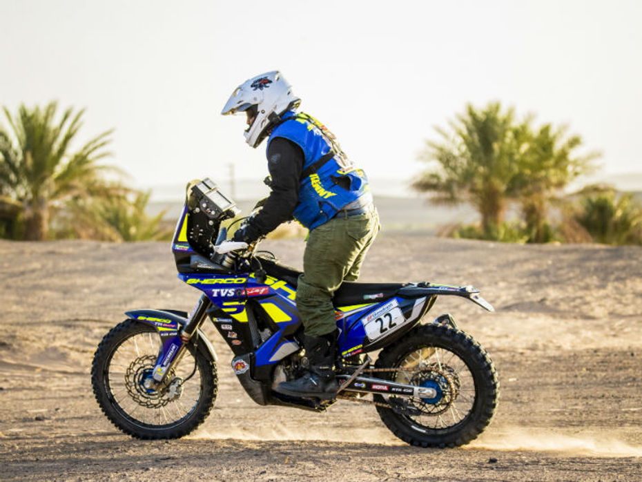 Sherco Dakar bike