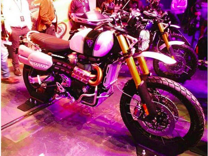 Triumph Scrambler 1200 leaked