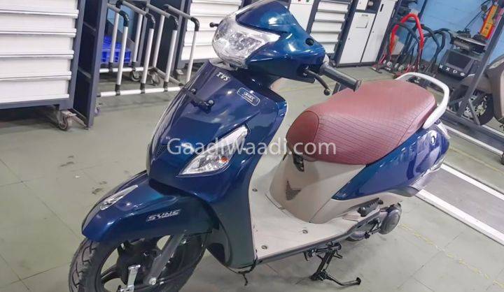 TVS Jupiter Grande spied