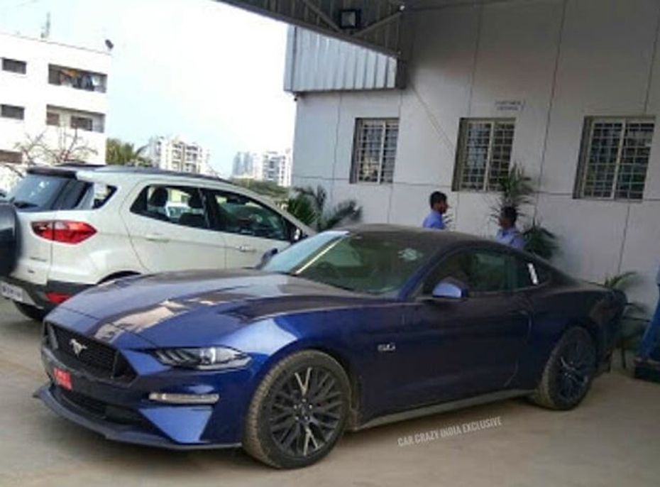 2019 Ford Mustang Spied in India