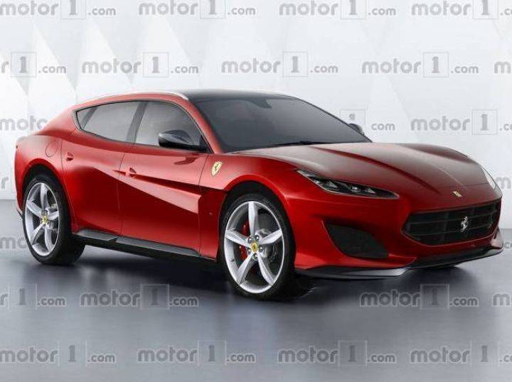 Ferrari Purosangue Sketch By Motor1