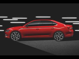 Skoda Superb Sportline Teased: Coming Soon!