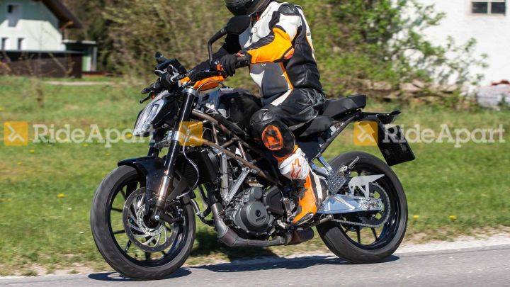 2020 KTM 390 Duke Spotted Testing