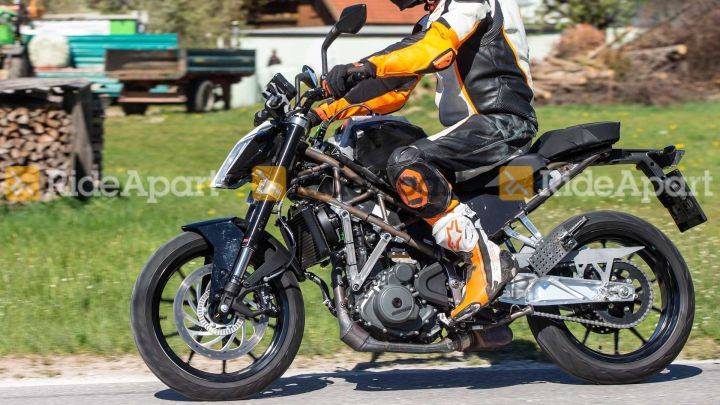 2020 KTM 390 Duke Spotted Testing