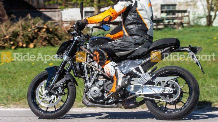 2020 KTM 390 Duke Spotted Testing