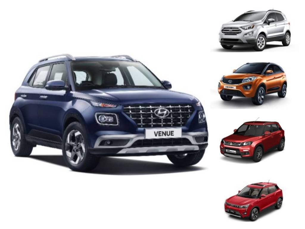 Hyundai Venue Vs Rivals: Engine, Size, Features And Price Compared ...