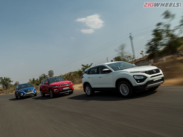 Creta VS Harrier VS Compass