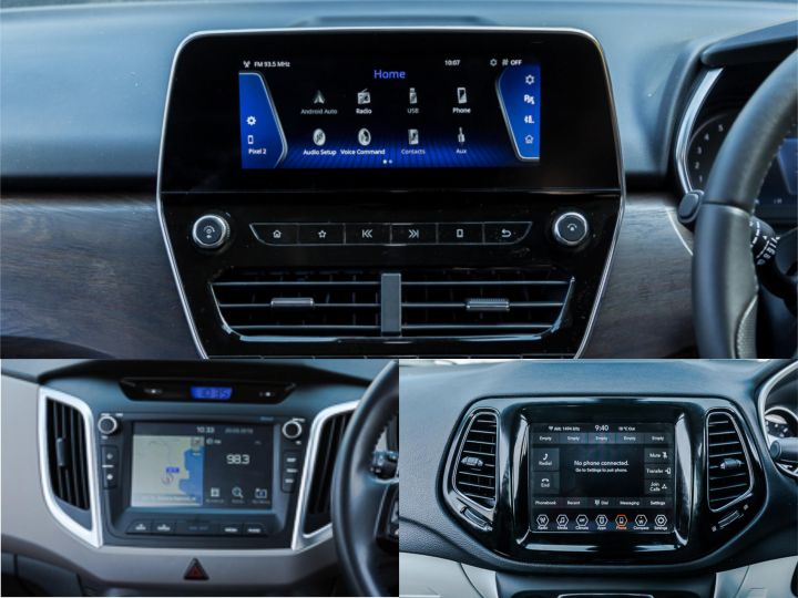 Infotainment-Collage
