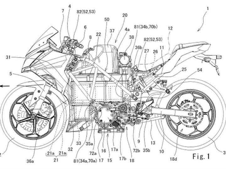 Upcoming Kawasaki Ninja H2 patents  Adrenaline Culture of Speed