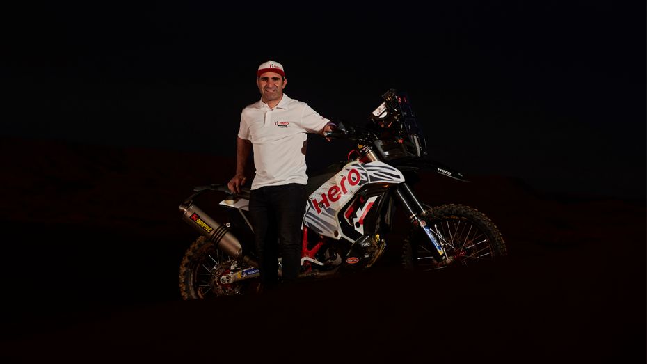 Hero Signs Star HRC Factory Rider Paulo Goncalves