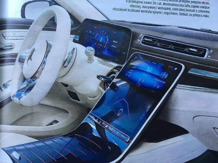 2020 Mercedes Benz S Class Interiors Spied Looks Drool