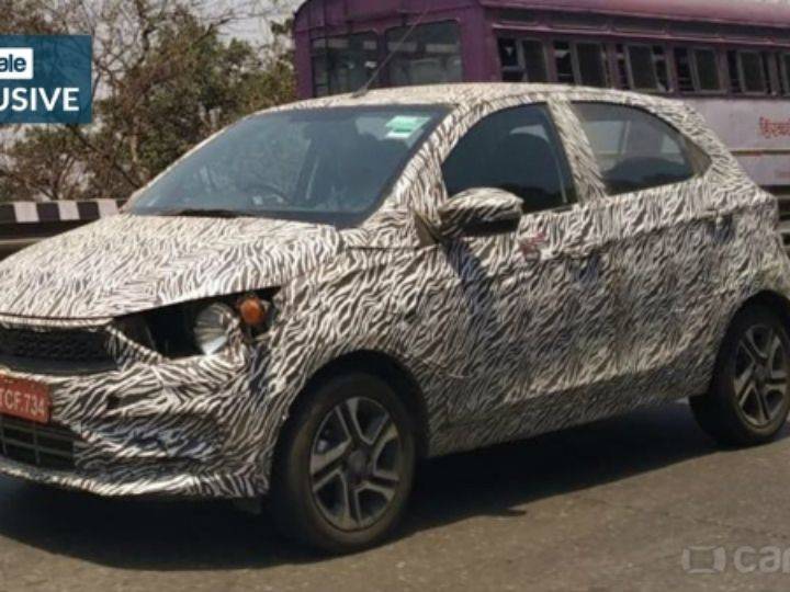 New Tata Tiago Facelift Spied! Borrows Design Cues From Altroz - ZigWheels