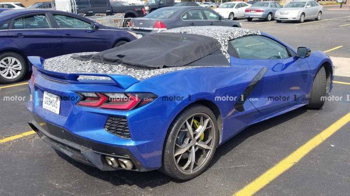 2020 Chevrolet Corvette C8 Convertible Spied Testing Zigwheels