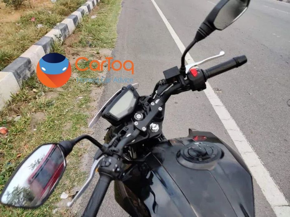 2019 TVS Apache RTR 160 4V Test Mule Spotted