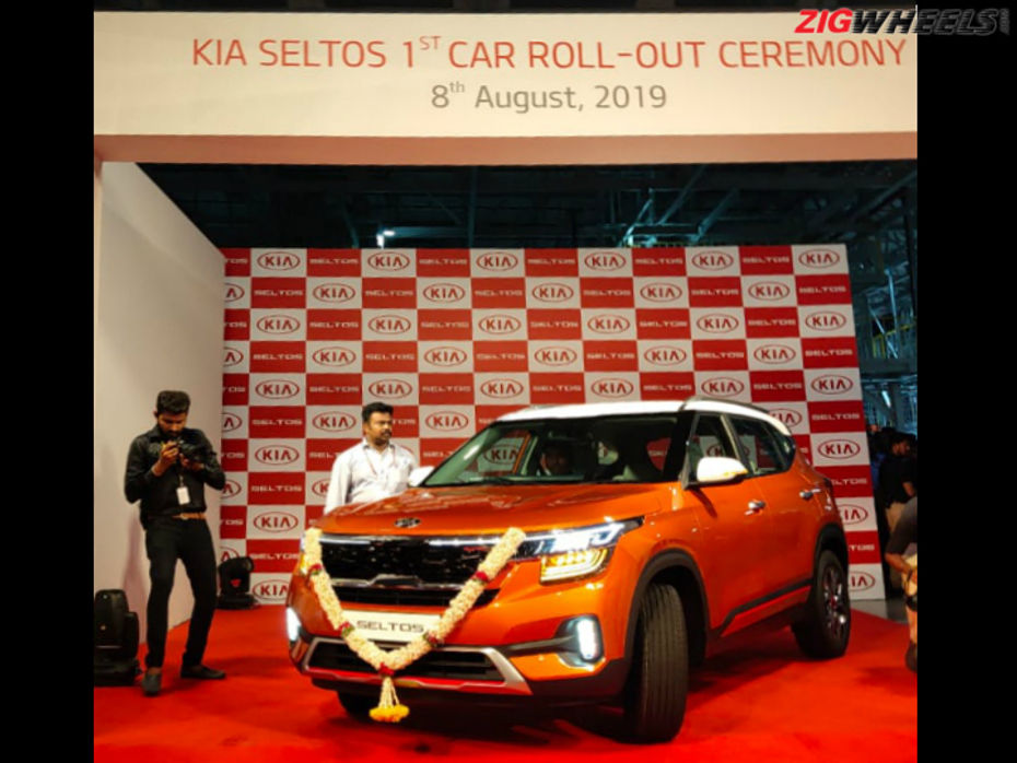 First Kia Seltos Rolls Off The Assembly Line highlights