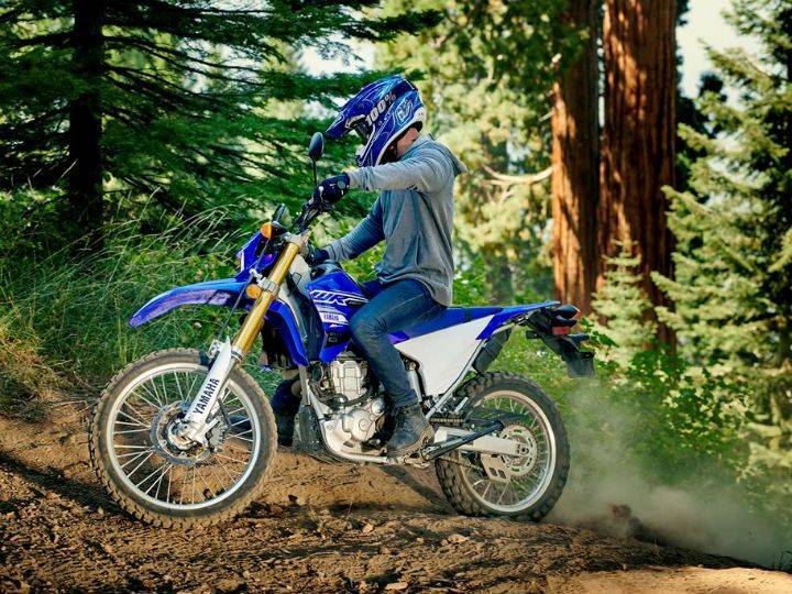 Yamaha WR250R action