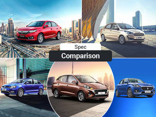 Hyundai Aura vs Rivals: Specification Comparison