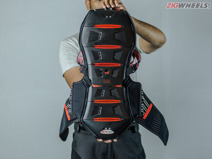 Forma Akira Back Protector Motorcycle Gear Review ZigWheels