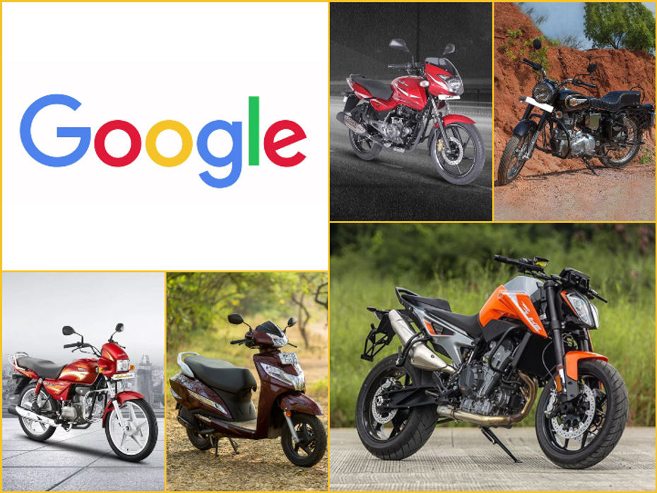 Google India’s Top 5 Trending Bikes Of 2019