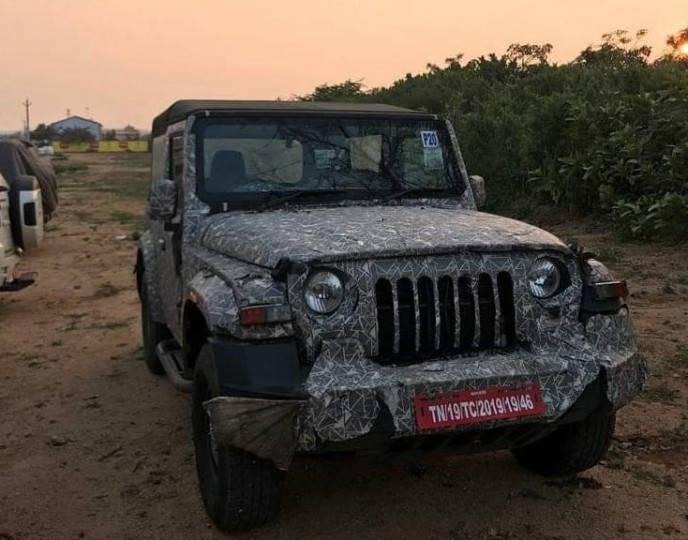 2020 Mahindra Thar Suv Interior Details Revealed In Spy