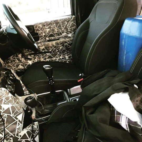 2020 Mahindra Thar Suv Interior Details Revealed In Spy Images