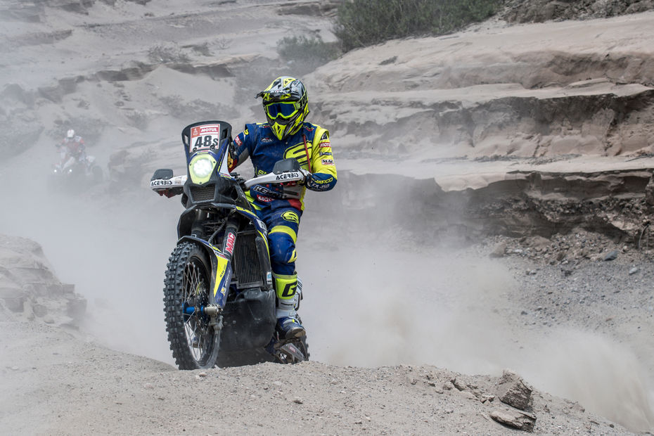 Aravind KP TVS Racing Dakar