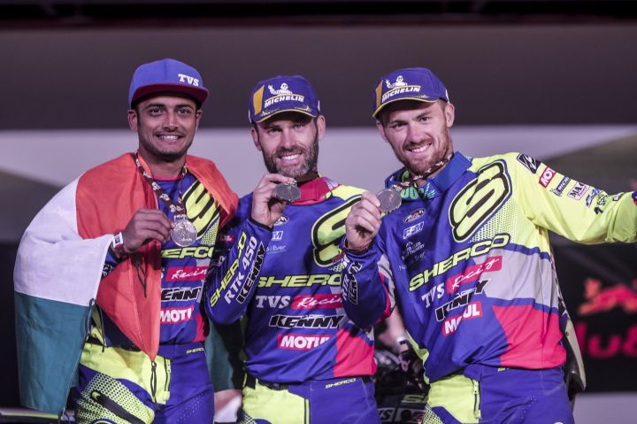 Aravind KP TVS Racing Dakar