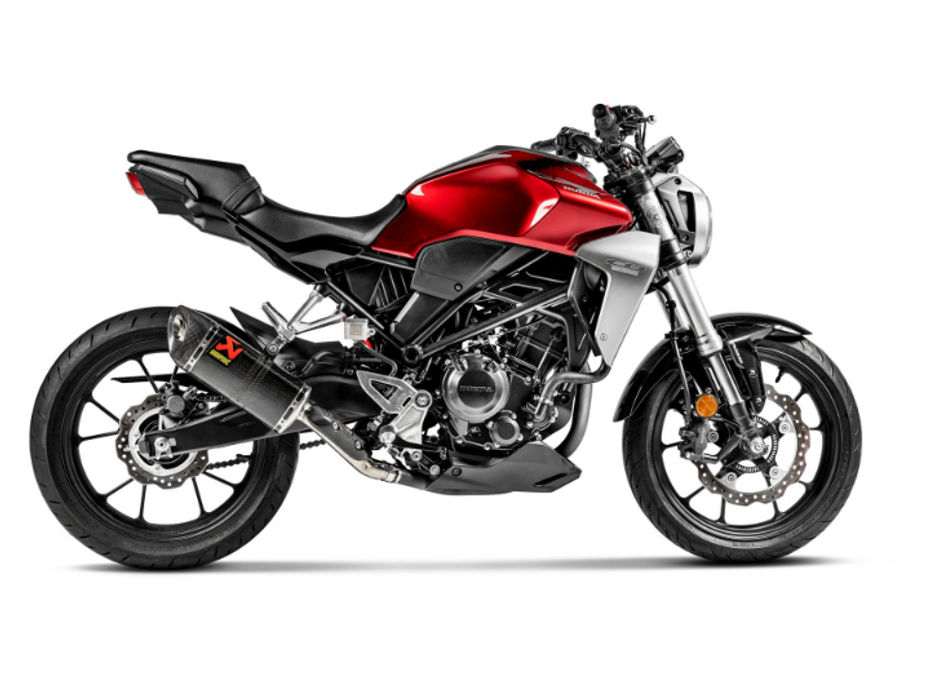 Akrapovic Lends The CB300R The Soundtrack To Match Its Clothes