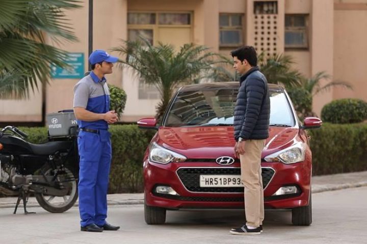 Hyundai doorstep service
