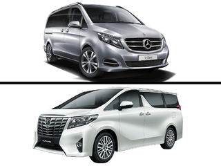 2019 Mercedes-Benz V-Class vs Toyota Alphard: Comparison