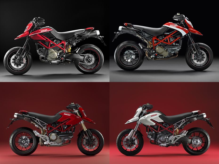 Ducati Hypermotard generations
