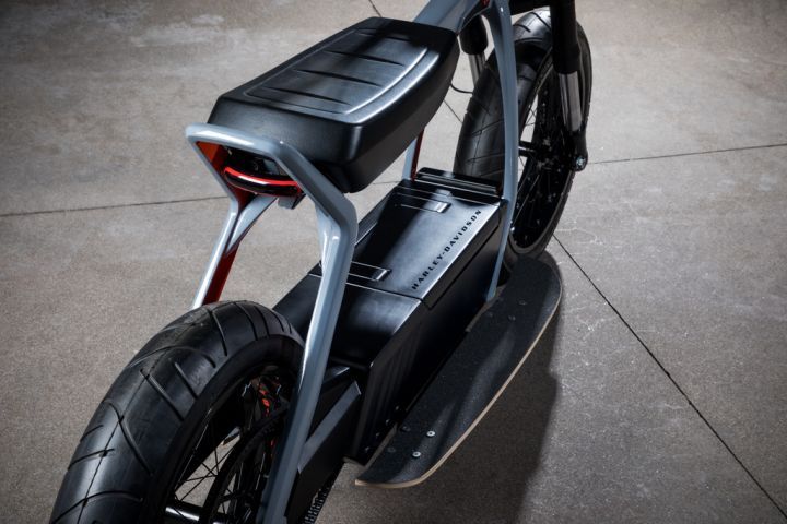 HD Electric Concept scooter rear