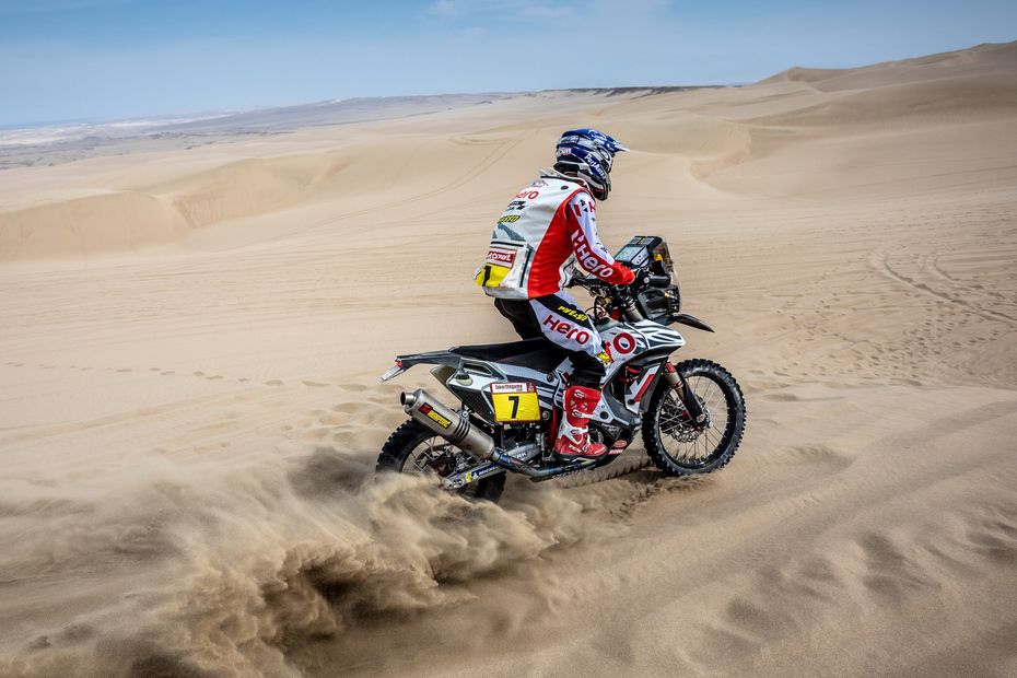Dakar 2019 Peru Stage 3 Hero TVS Santosh Aravind