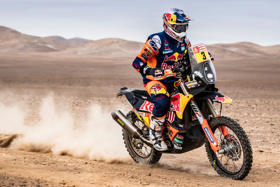 Dakar 2019 Peru Stage 4 Hero TVS Santosh Aravind