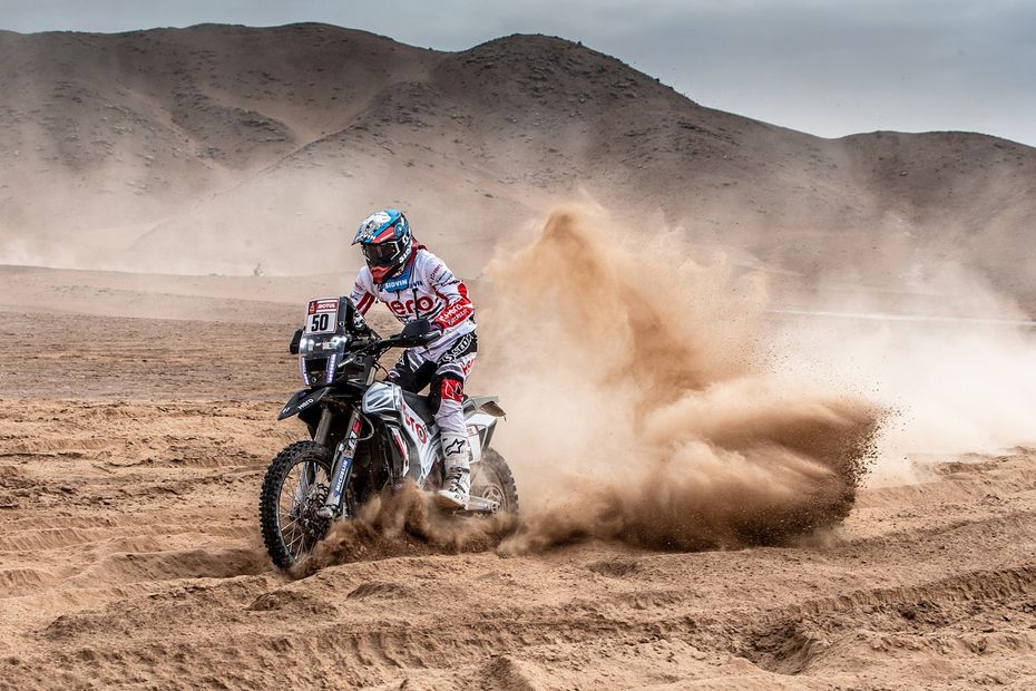 Dakar 2019 Peru Stage 5 Hero TVS Santosh Aravind
