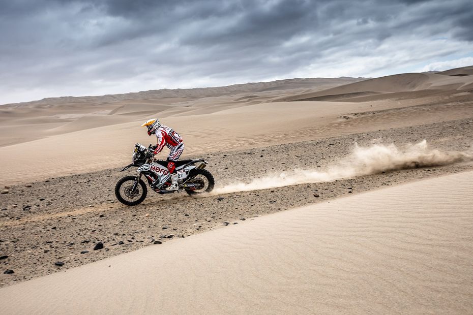 Dakar 2019 Peru Stage 7 Hero TVS Santosh Aravind