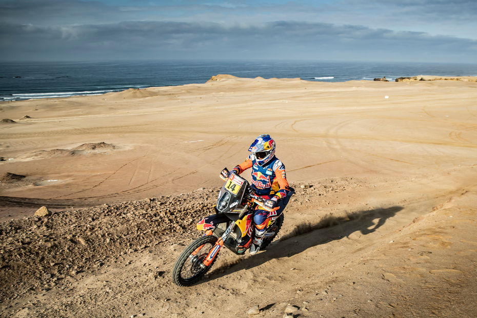 Dakar 2019 Peru Stage 7 Hero TVS Santosh Aravind