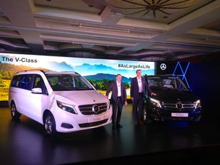 Mercedes-Benz V-Class Launched At Rs 68.40 Lakh