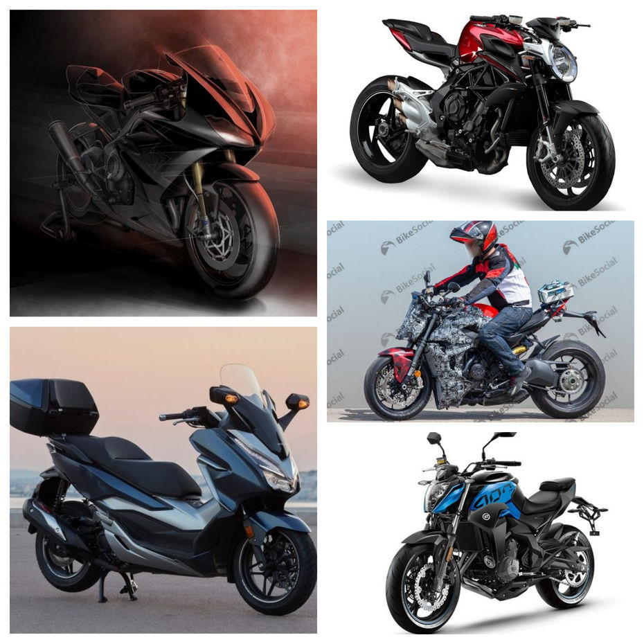 Top 5 Bike News Of The Week: 2020 Triumph Daytona Confirmed, A 300cc Honda Maxi-scooter Coming To India, More Affordable MV Agusta In Works & More!