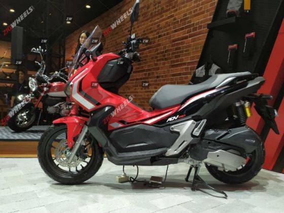 Honda Adv 150 Adventure Scooter Unveiled In Indonesia Zigwheels