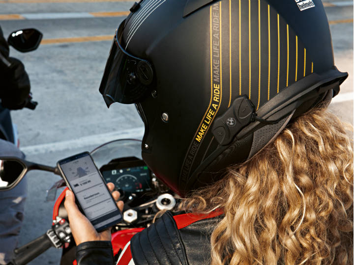 BMW Motorrad Unveils New Bluetooth Communication Device ZigWheels