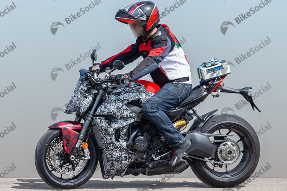 Ducati Streetfighter V4 Spied In Near Production-ready Guise