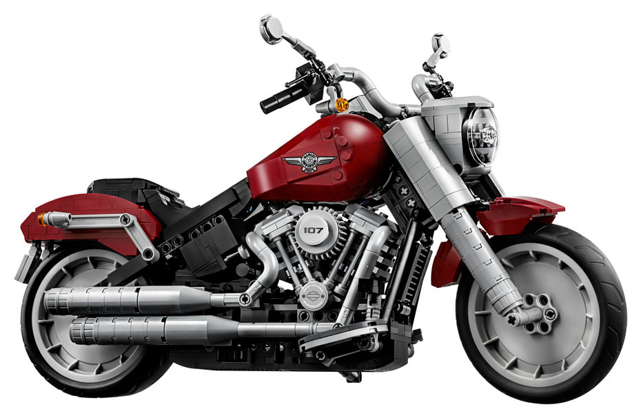 Here’s A Harley-Davidson Fat Boy Made Out Of... Legos