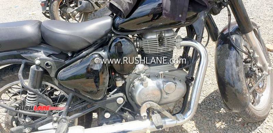 2020 RE classic 350 spied engine right