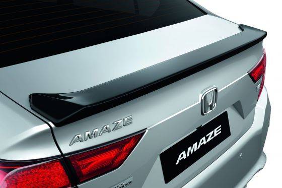 honda amaze rear spoiler online