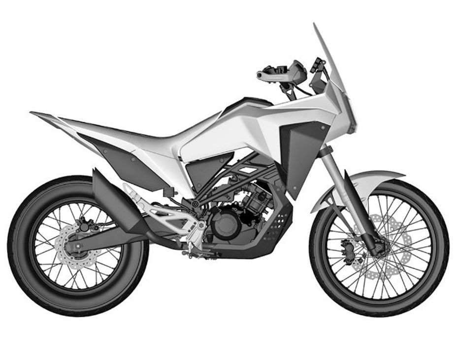 Honda CB125X patent