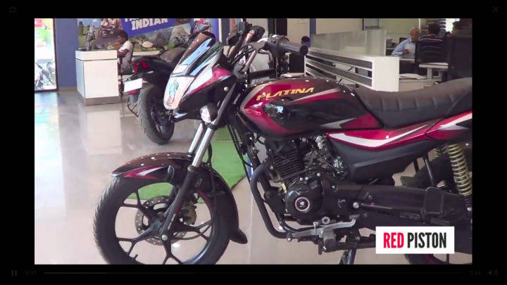 Bajaj Platina 110 H Gear Launched With Segment-first Features