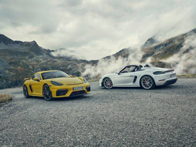 Porsche 718 Cayman Gt4 And 718 Spyder Get Flat Six Power Zigwheels