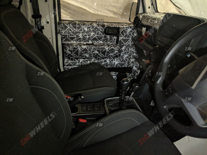 2020 Mahindra Thar Interiors Spied Gets More Features Zigwheels