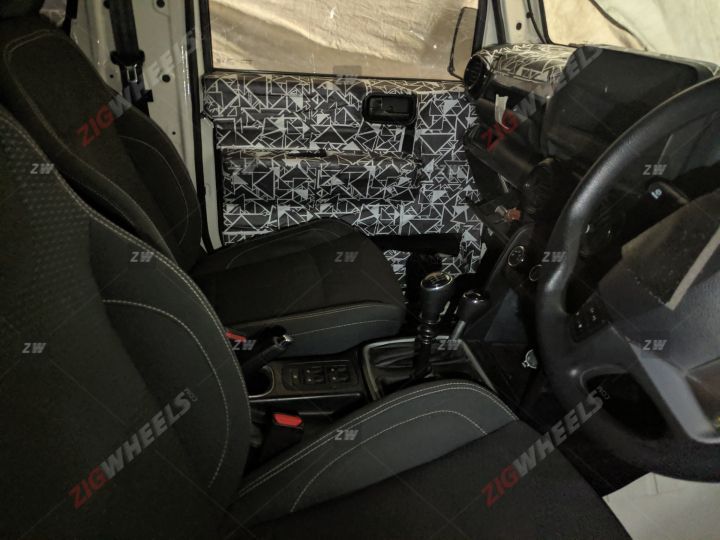 2020 Mahindra Thar Interiors Spied Gets More Features